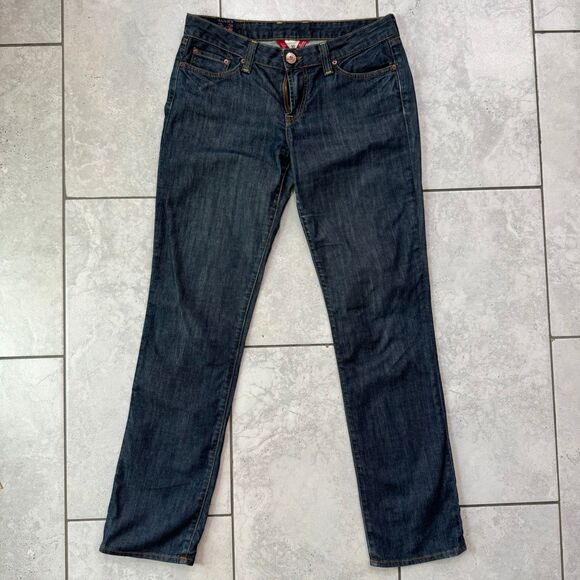 VTG Lucky Brand Jeans Womens Size 10/30 Blue Jeans By Gene Montesano Inseam 31 - Picture 1 of 8